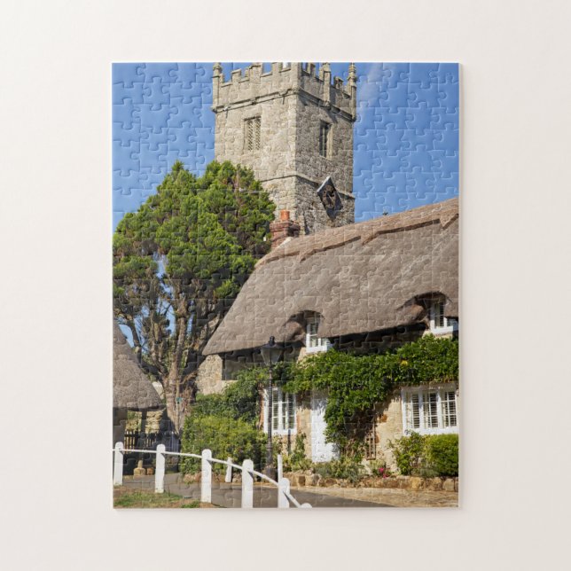 Godshill Village Jigsaw Puzzle (Vertikal)