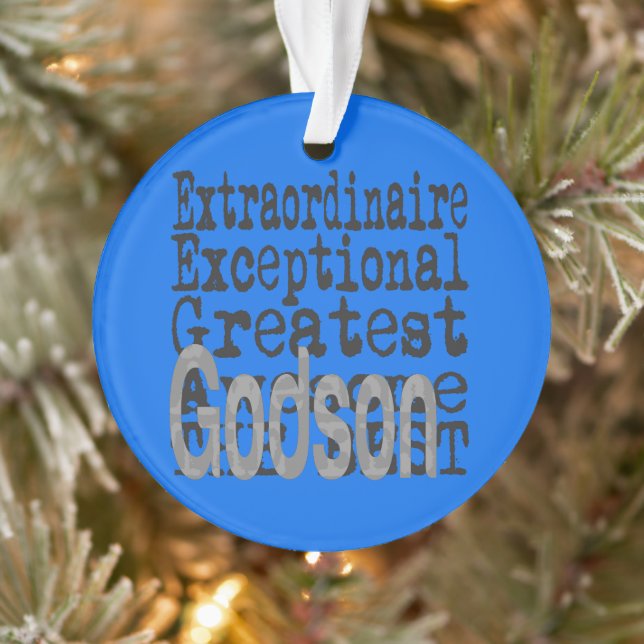 Godson Extraordinaire Ornament (Baum)