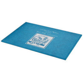 Godson First Communion, Weizen, Trauben Blau Schneidebrett