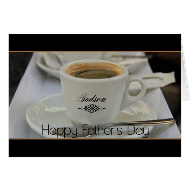 Godson Happy Vatertag (Vorderseite (Horizontal))