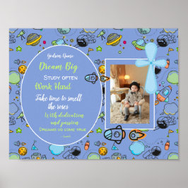 Godson Motivierend Enmutigation Geschenk personali Poster