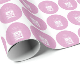 Godtochter Erste Kommune, Rosa Geschenkpapier