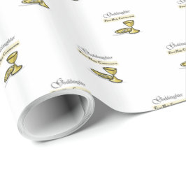 Godtochter First Communion Chalice Geschenkpapier