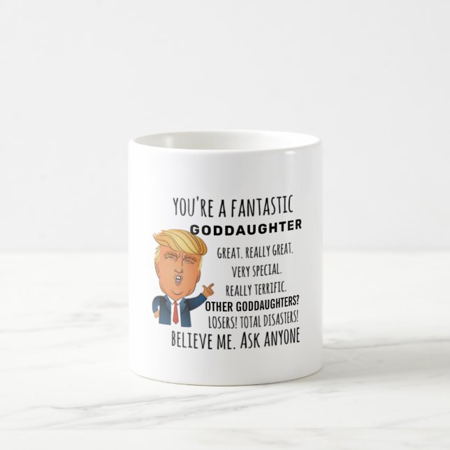 Godtochter Funny Birthday Geschenk Bestes Geschenk Kaffeetasse (Mittel)