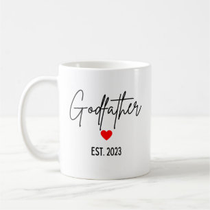 Godvater 2023 Tasse, Eltern Vorschlag Geschenk Kaffeetasse