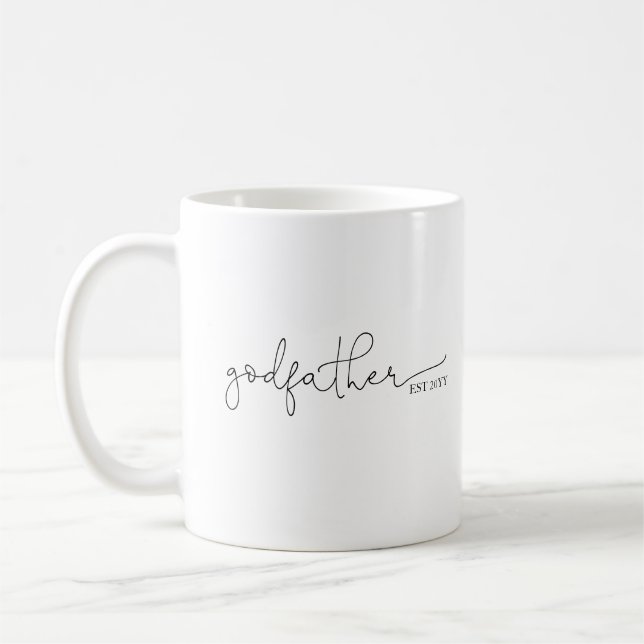 Godvater Est Script-Tasse Kaffeetasse (Links)
