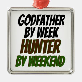GodVater Hunter Silbernes Ornament