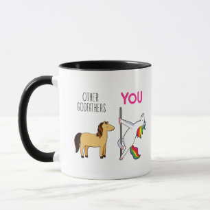 Godvater Unicorn Funny Coffee Tasse