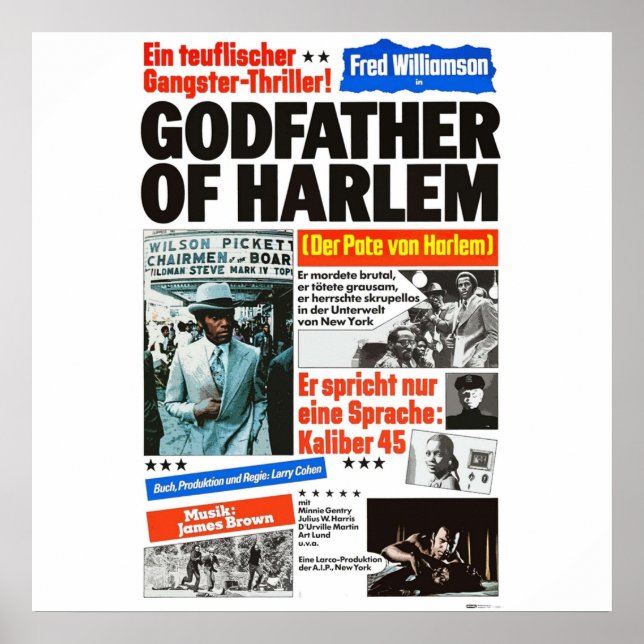 Godvater von Harlem Poster (Vorne)