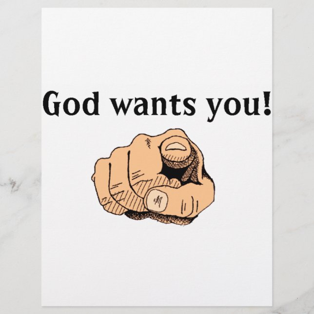 Godwantsyou Flyer (Vorne)
