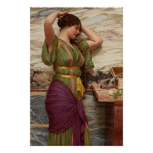 Godward Eine faire Reflektion CC0631 Perfect Poste