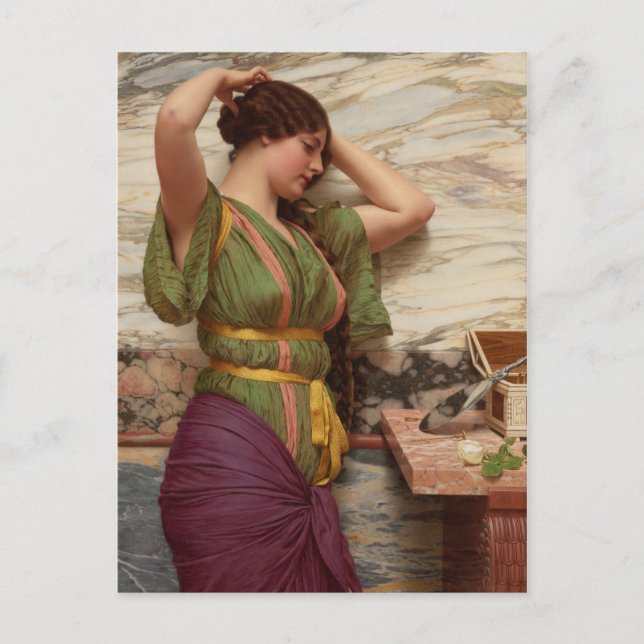 Godward Eine faire Reflexion CC0626 Postcard Postkarte (Vorderseite)