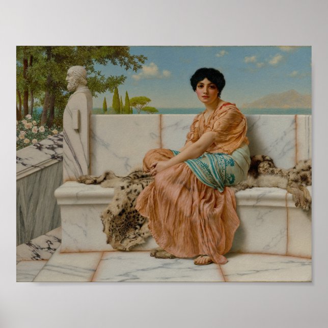 Godward - Reverie (1904) Poster (Vorne)
