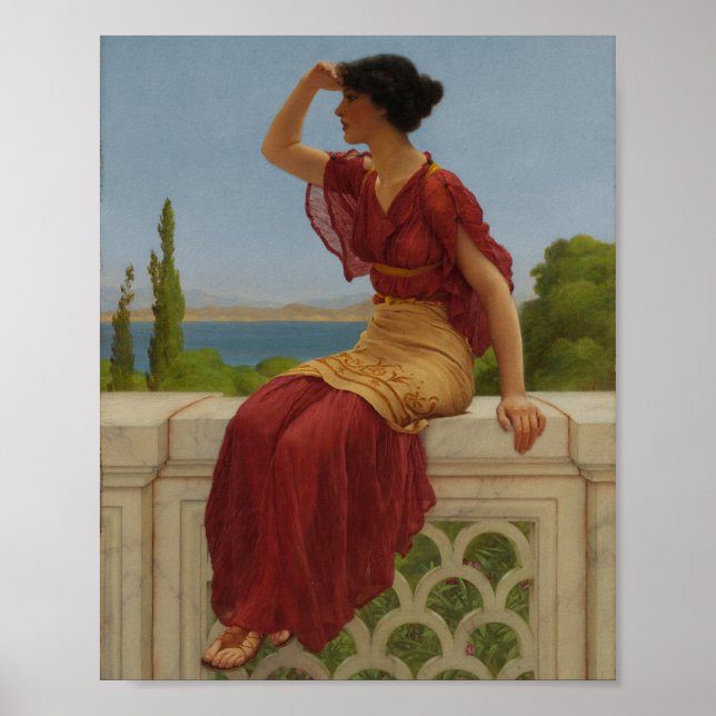 Godward - The Signal (1899) Poster (Vorne)
