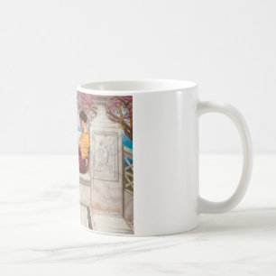 Godward - unter der Blüte, die am Boug hängt Kaffeetasse