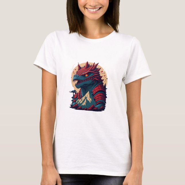 Godzilla-Filme T-Shirt (Vorderseite)