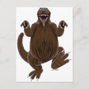Godzilla Postcard Postkarte