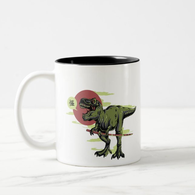 Godzilla Zweifarbige Tasse (Links)