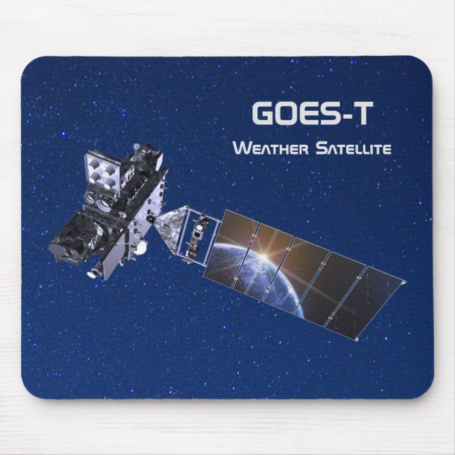 GOES-T-Wettersatellite Mousepad (Vorne)