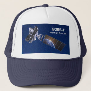 GOES-T-Wettersatellite Truckerkappe