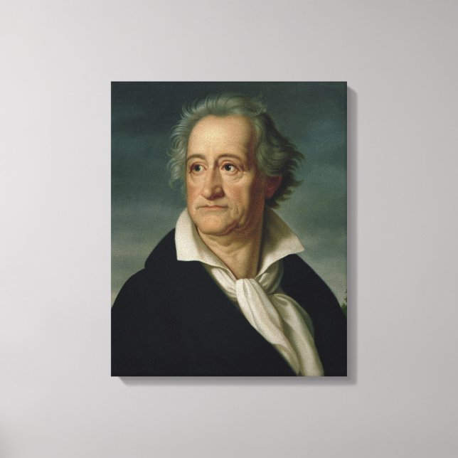Goethe Leinwanddruck (Vorderseite)
