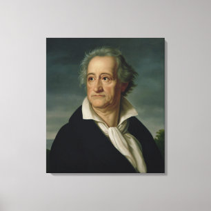 Goethe Leinwanddruck