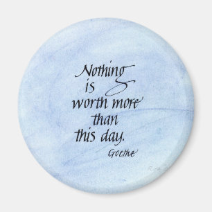 Goethe Zitat Magnet