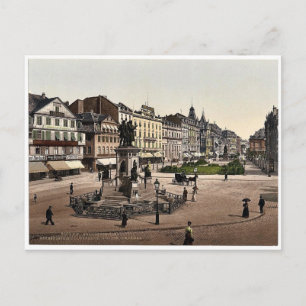 Goethes Platz und Göteborg-Denkmal, Frankreich Postkarte