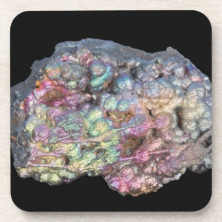 Goethite, der Iridescence zeigt Getränkeuntersetzer