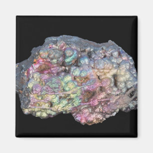 Goethite, der Iridescence zeigt Magnet
