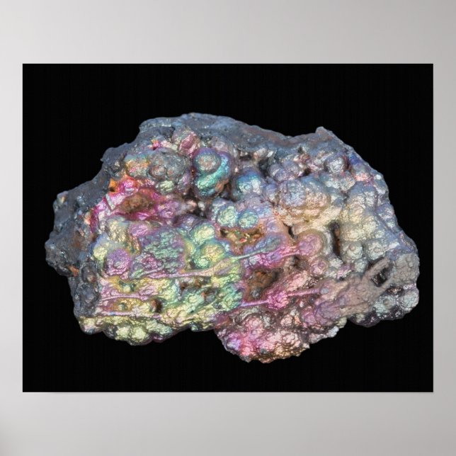 Goethite Showing Iridescence Poster (Vorne)