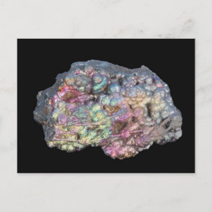 Goethite Showing Iridescence Postkarte