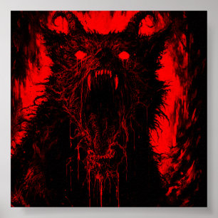 GOETIC FACEPEELER Matt Paper Print Poster