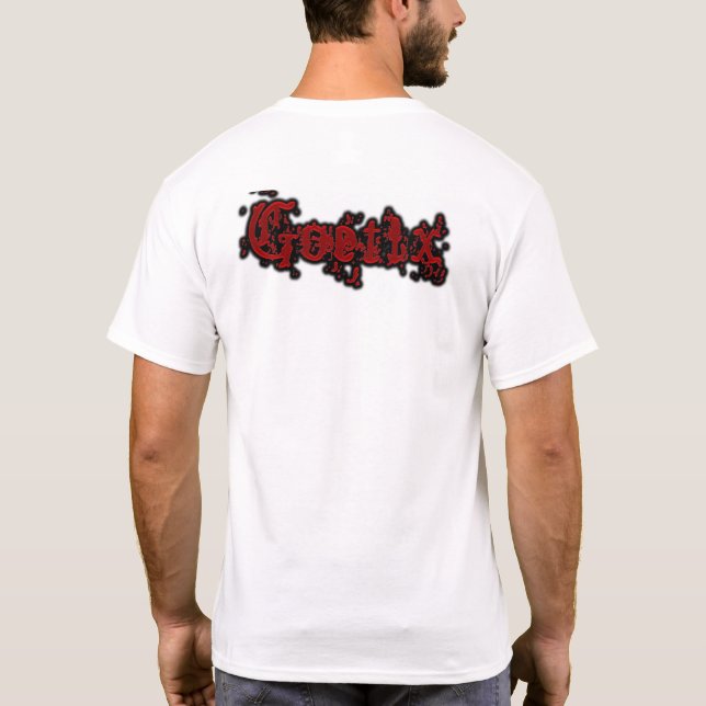 Goetix - DMTwormhole - XL T-Shirt (Rückseite)