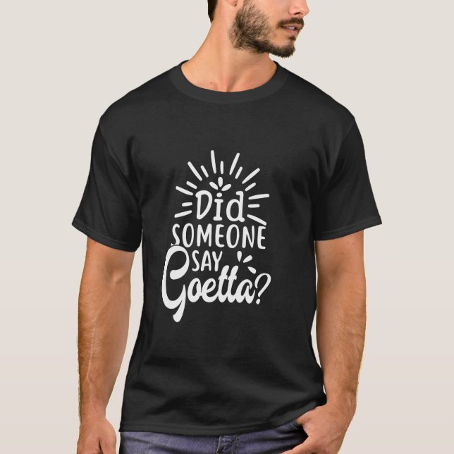 Goetta Sausage Cincinnati Food Souvenir Funny Goet T-Shirt (Vorderseite)