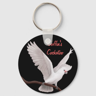 Goffins Cockatoo-kundengerechter Schlüsselanhäng Schlüsselanhänger