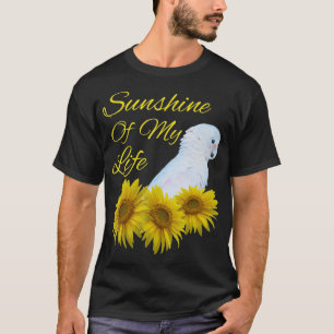 Goffins Cockatoo Parrot Sonnenblume T-Shirt