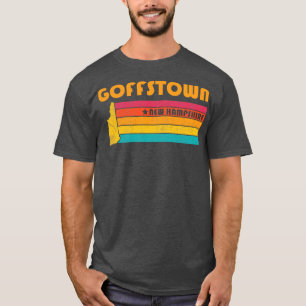 Goffstown New Hampshire Vintag Distressed Souveni T-Shirt