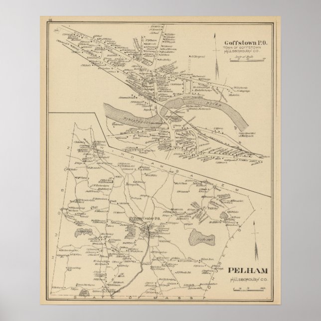 Goffstown PO, Pelham Poster (Vorne)