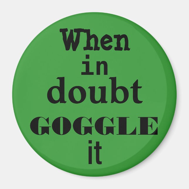 GOGGLE MAGNET (Vorne)