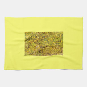 Gogh Gelbe Blüten Exzentrische Hochzeit Personalis Handtuch