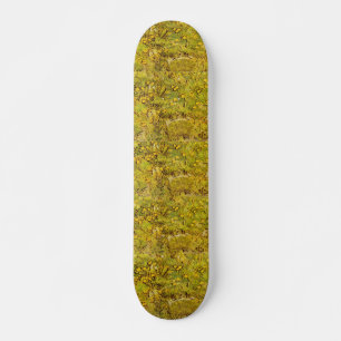 Gogh Gelbe Blüten Verspielter Sport Personalisiere Skateboard