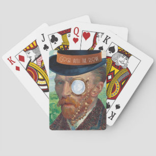 Gogh mit Durchflusskarten Spielkarten
