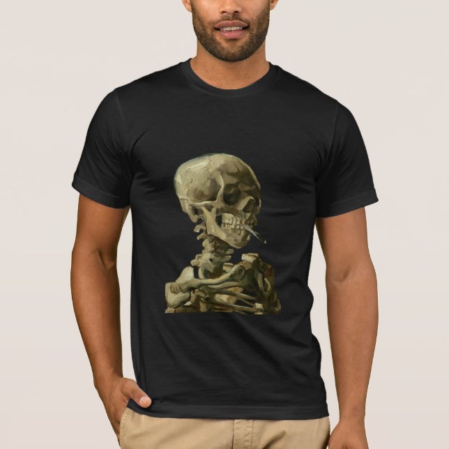 Gogh Schädel T-Shirt (Vorderseite)