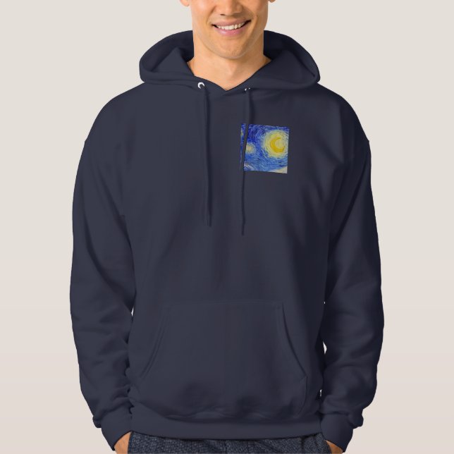 Gogh , “Starry Night” Hoodie (Vorderseite)