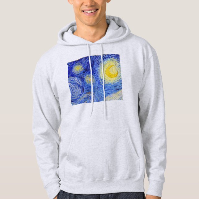 Gogh , “Starry Night” Hoodie (Vorderseite)