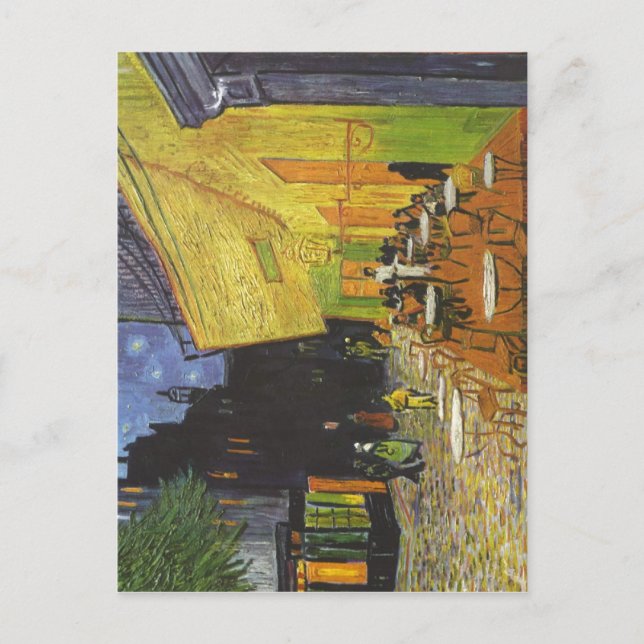 Gogh, Vincent van Caf?terasse bei Nacht Cafe Terra Postkarte (Vorderseite)