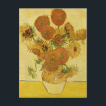 Gogh, Vincent Willem van Stilleben mit Sonnenblume Postkarte<br><div class="desc">Gogh, Vincent Willem van Stilleben mit Sonnenblumen 1888 Technique ?l auf Leinwand 93 ? 73 cm Derzeitiger Standort National Gallery London The Yorck Project: 10.000 Meisterwerke der Malerei. Genehmigung Vincent van Gogh Vincent Willem van Gogh 1853-03-30 1890-07-29 Zundert, Niederlande Groot-Zundert bei Breda, NL Auvers-sur-Oise (bei Paris, Frankreich) Auvers-sur-Oise bei Paris...</div>