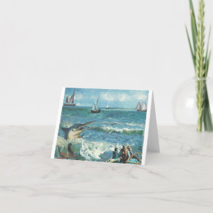 Gogh zum Meer - Dankeskarte