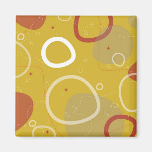 Gogo abstrakter Magnet #1
